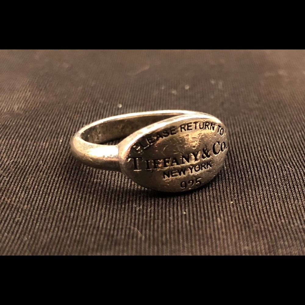 Sterling silver Tiffany & Co. ring